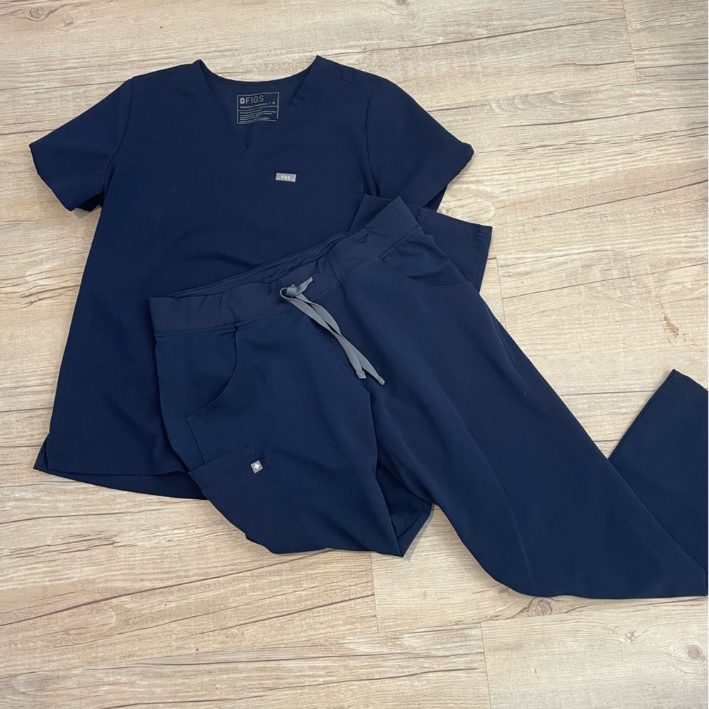 Navy blue Fig Scrubs